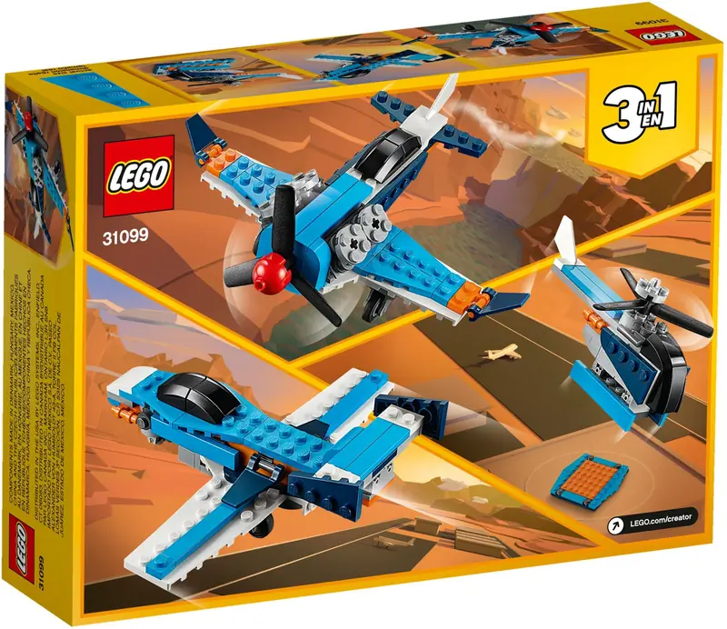 LEGO 31099 Samolot śmigłowy zdjęcie 5