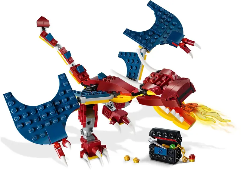 LEGO 31102 Smok ognia zdjęcie 3
