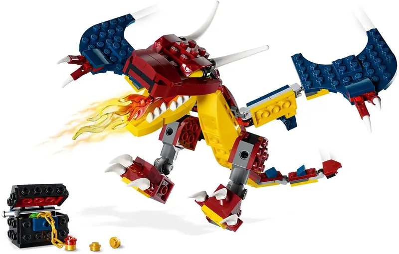 LEGO 31102 Smok ognia zdjęcie 4