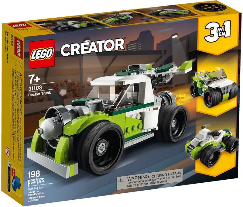 LEGO 31103 Rakietowy samochód zdjęcie 2
