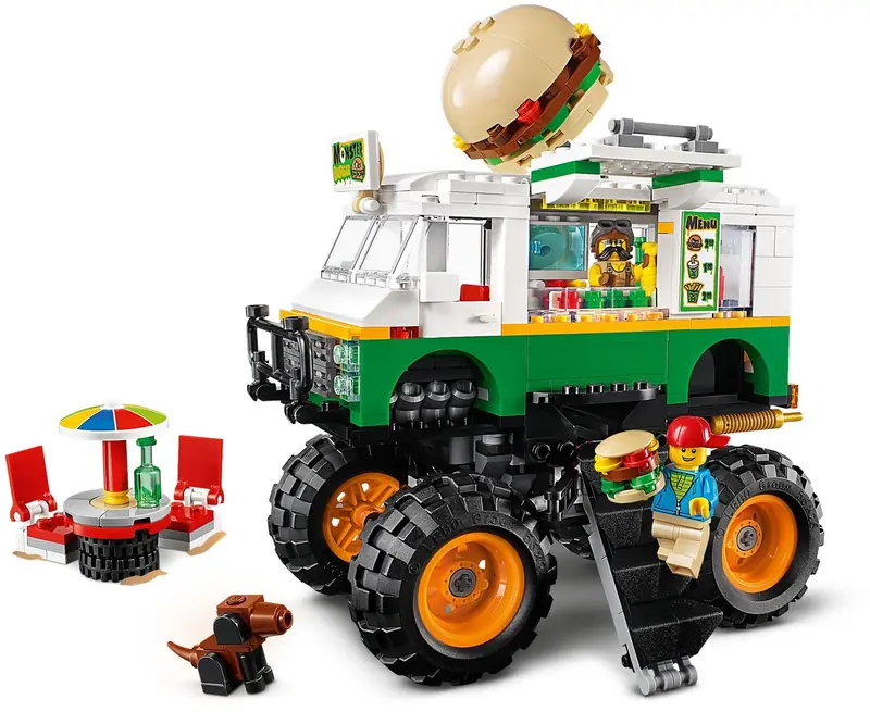 LEGO 31104 Monster truck z burgerami zdjęcie 3
