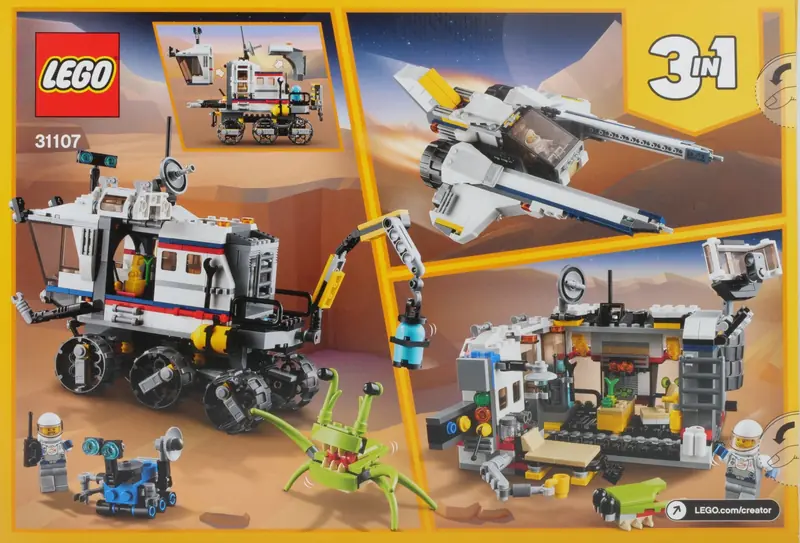 LEGO 31107 Łazik kosmiczny zdjęcie 16