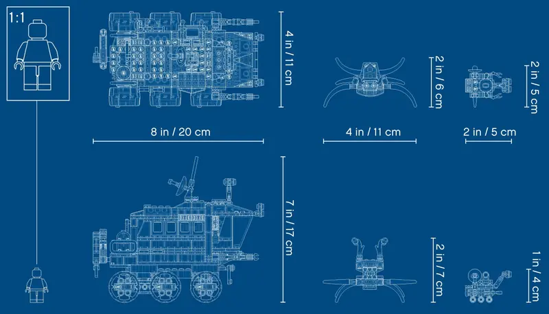 LEGO 31107 Łazik kosmiczny zdjęcie 14