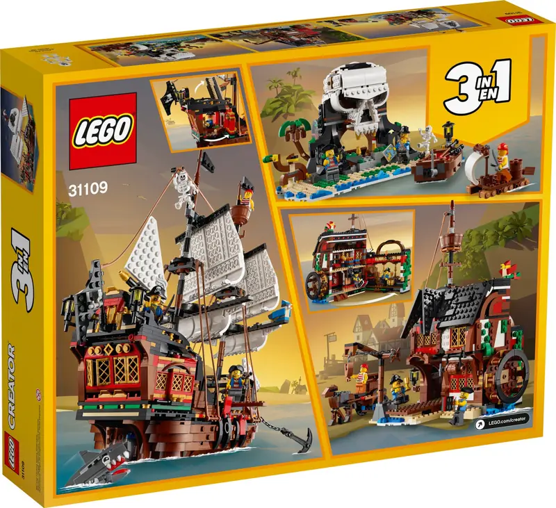 LEGO 31109 Statek piracki zdjęcie 2