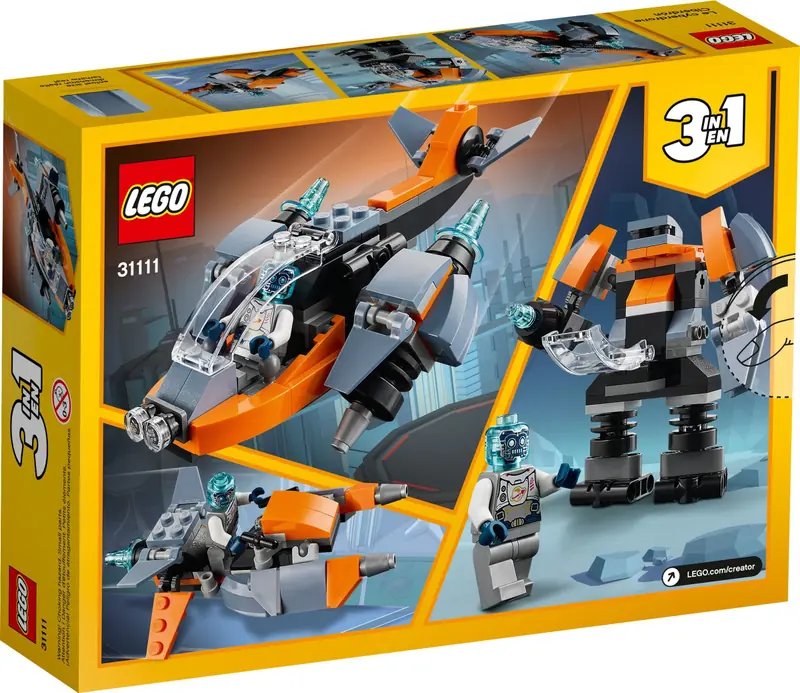 LEGO 31111 Cyberdron zdjęcie 4
