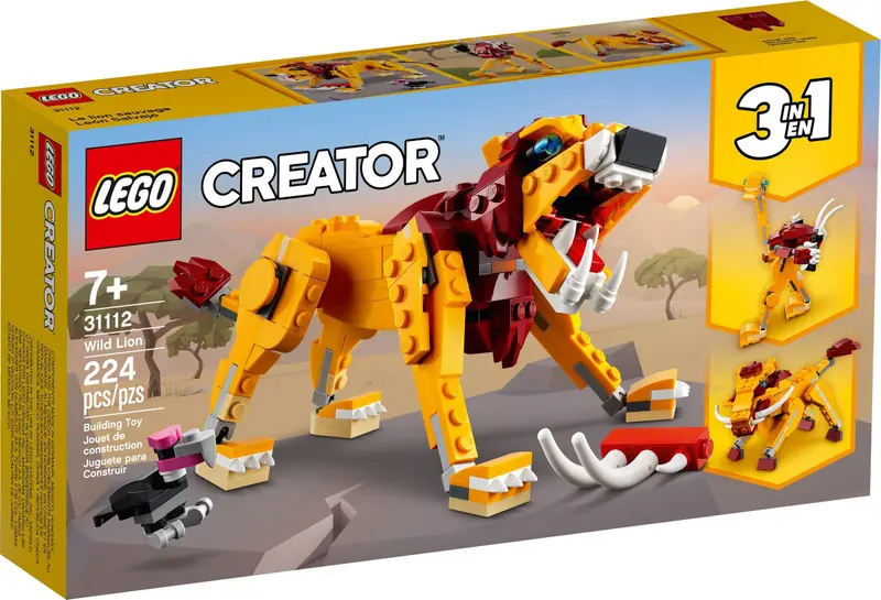 LEGO 31112 Dziki lew zdjęcie 9