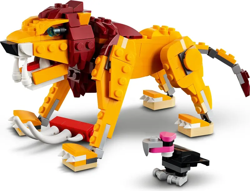 LEGO 31112 Dziki lew zdjęcie 5