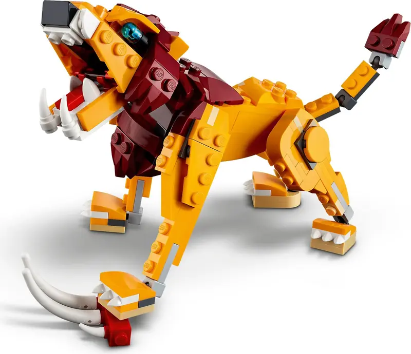 LEGO 31112 Dziki lew zdjęcie 8