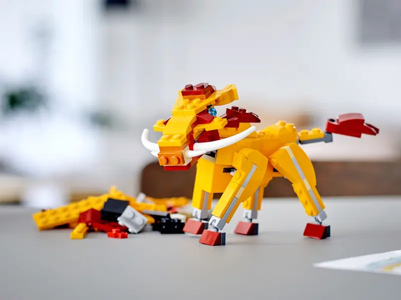 LEGO 31112 Dziki lew zdjęcie 17
