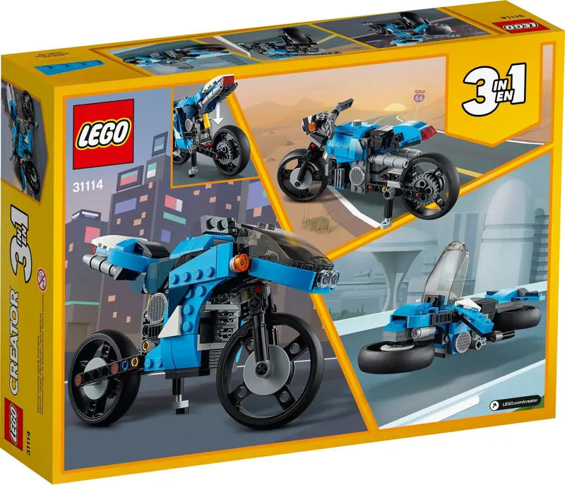LEGO 31114 Supermotocykl zdjęcie 2