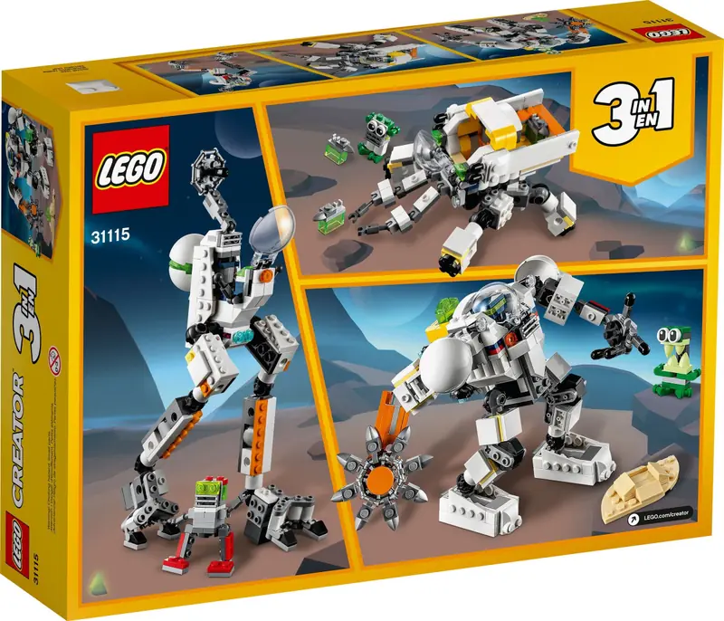 LEGO 31115 Kosmiczny robot górniczy zdjęcie 4