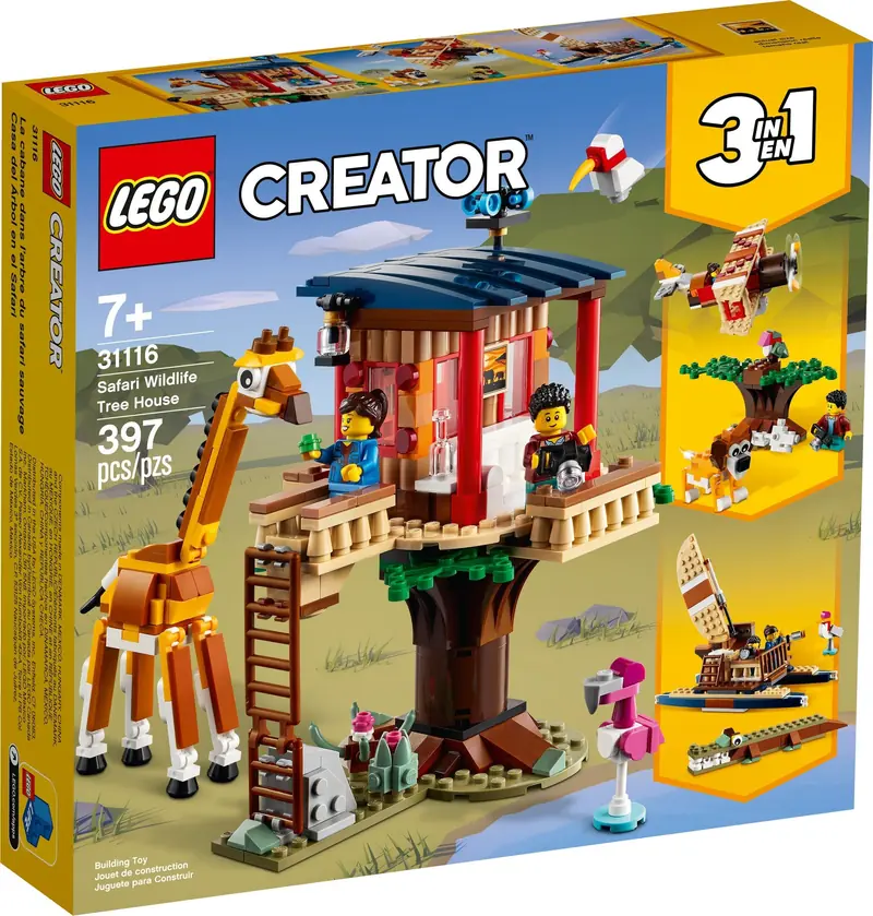 LEGO 31116 Domek na drzewie na safari zdjęcie 9