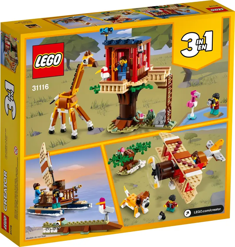 LEGO 31116 Domek na drzewie na safari zdjęcie 4