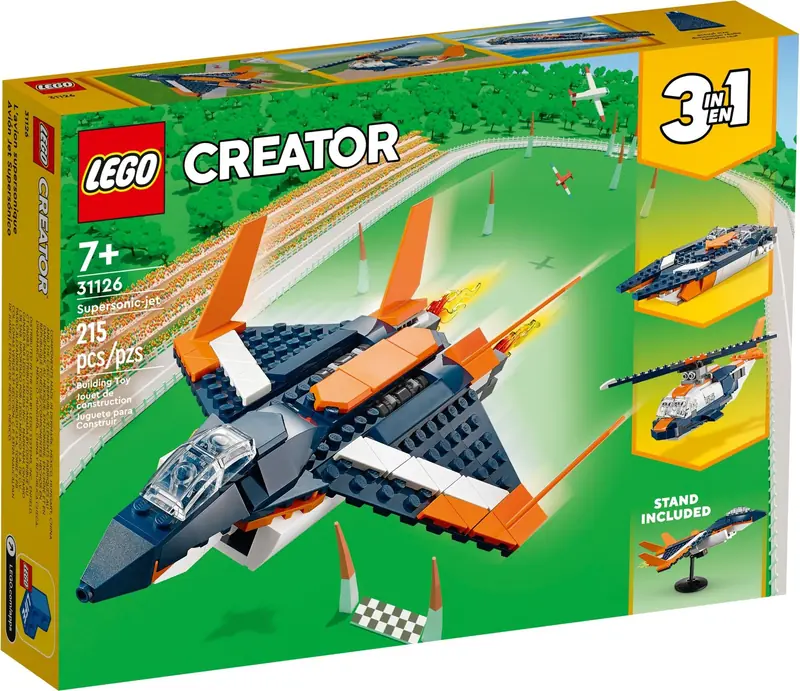LEGO 31126 Odrzutowiec naddźwiękowy zdjęcie 2