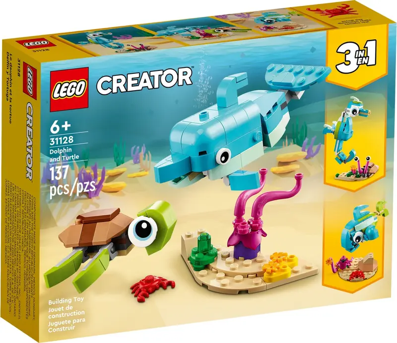 LEGO 31128 Delfin i żółw zdjęcie 2