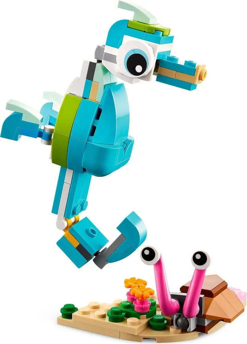 LEGO 31128 Delfin i żółw zdjęcie 5