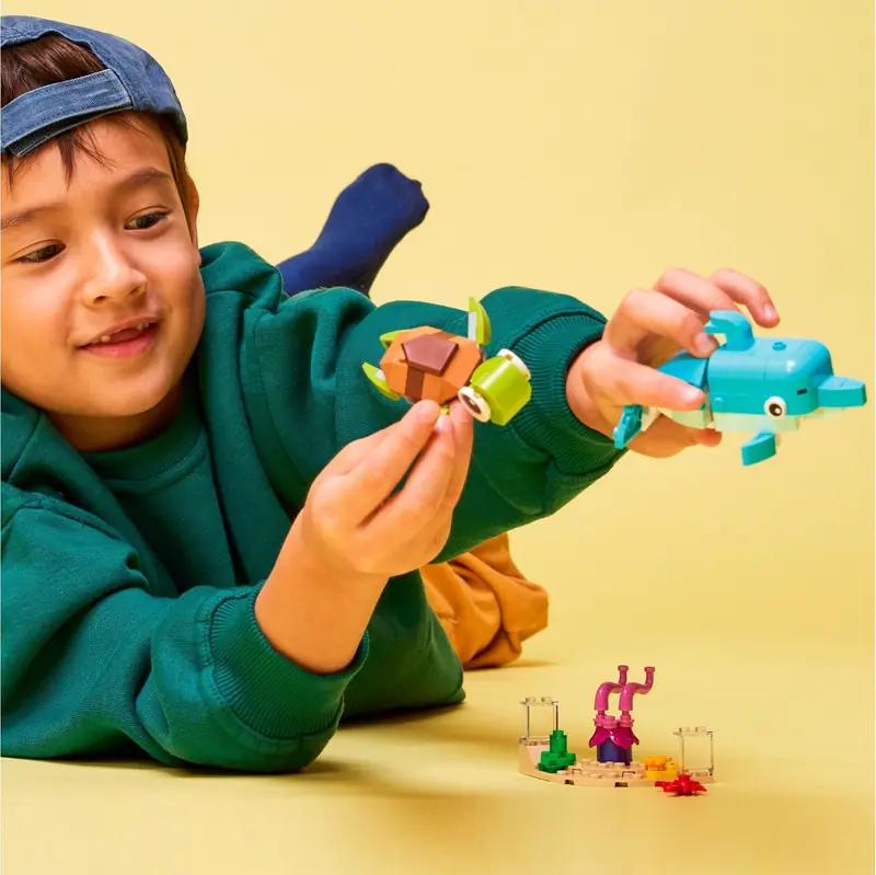LEGO 31128 Delfin i żółw zdjęcie 7