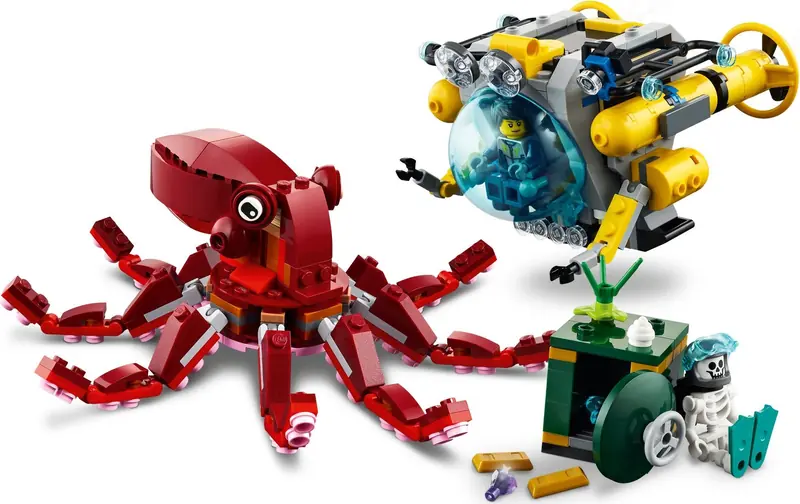 LEGO 31130 Wyprawa po zatopiony skarb zdjęcie 3