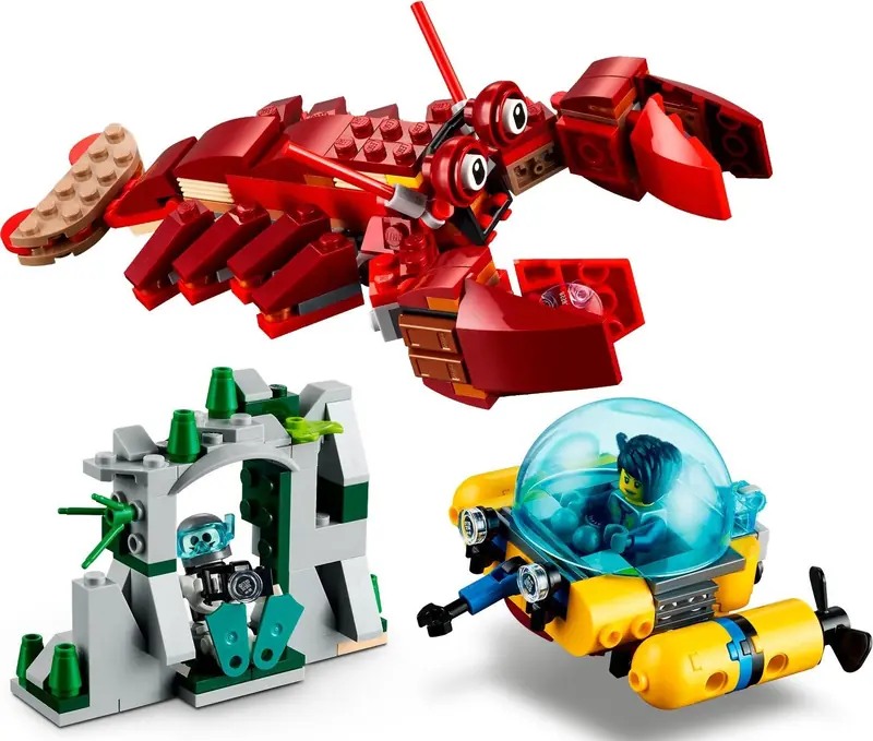 LEGO 31130 Wyprawa po zatopiony skarb zdjęcie 6