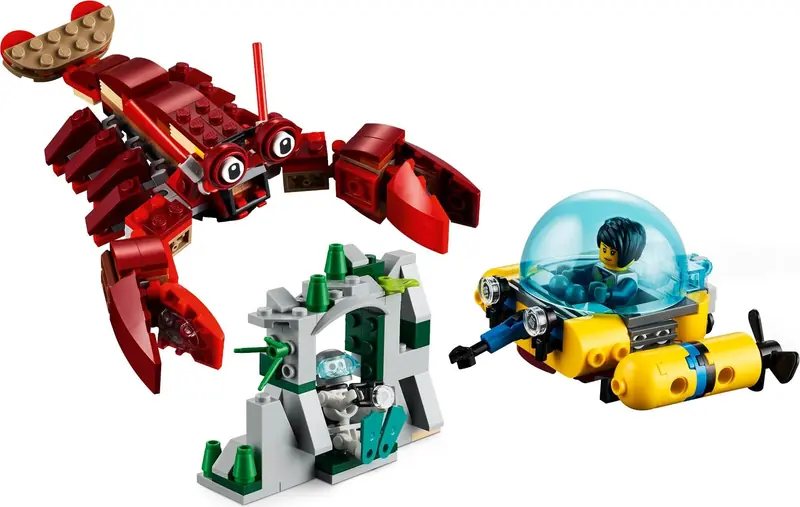 LEGO 31130 Wyprawa po zatopiony skarb zdjęcie 8
