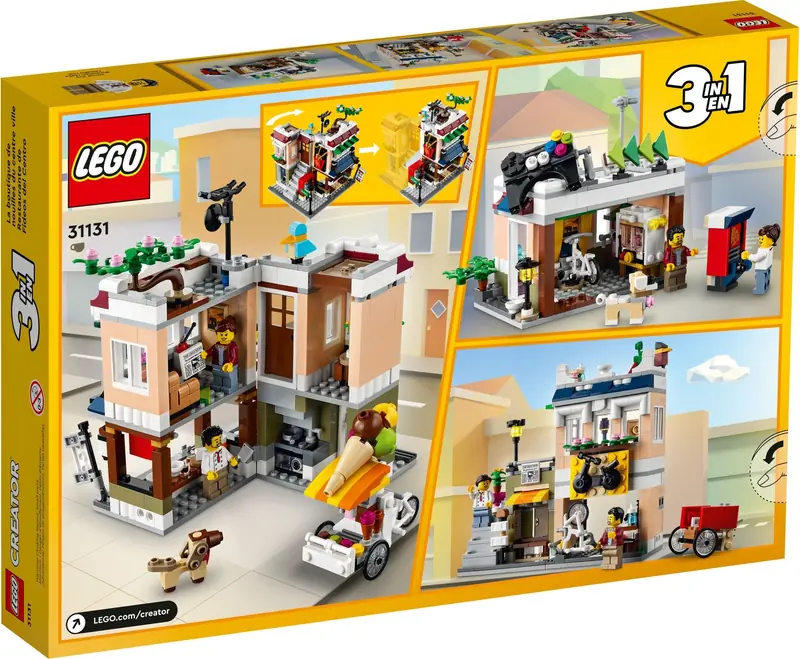 LEGO 31131 Sklep z kluskami w śródmieściu zdjęcie 2