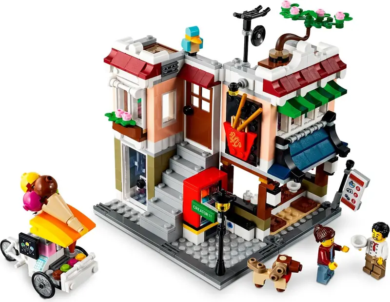 LEGO 31131 Sklep z kluskami w śródmieściu zdjęcie 4