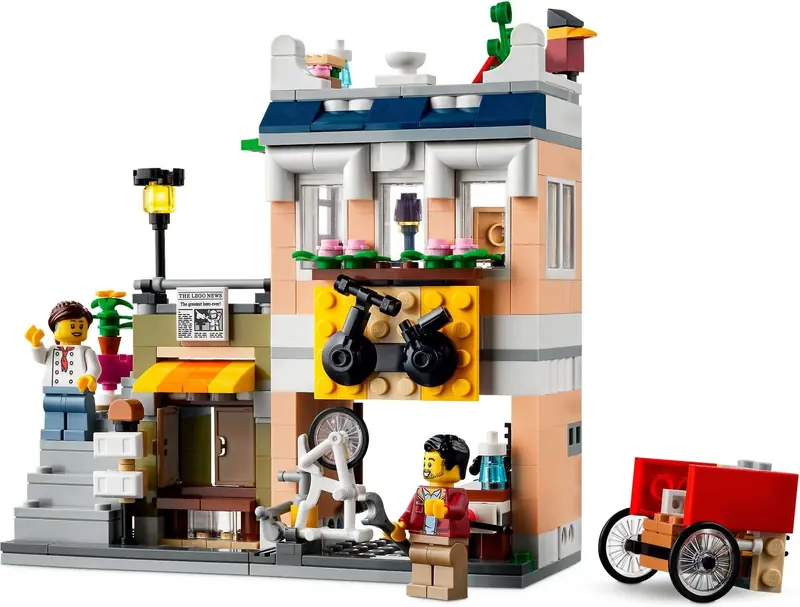 LEGO 31131 Sklep z kluskami w śródmieściu zdjęcie 5