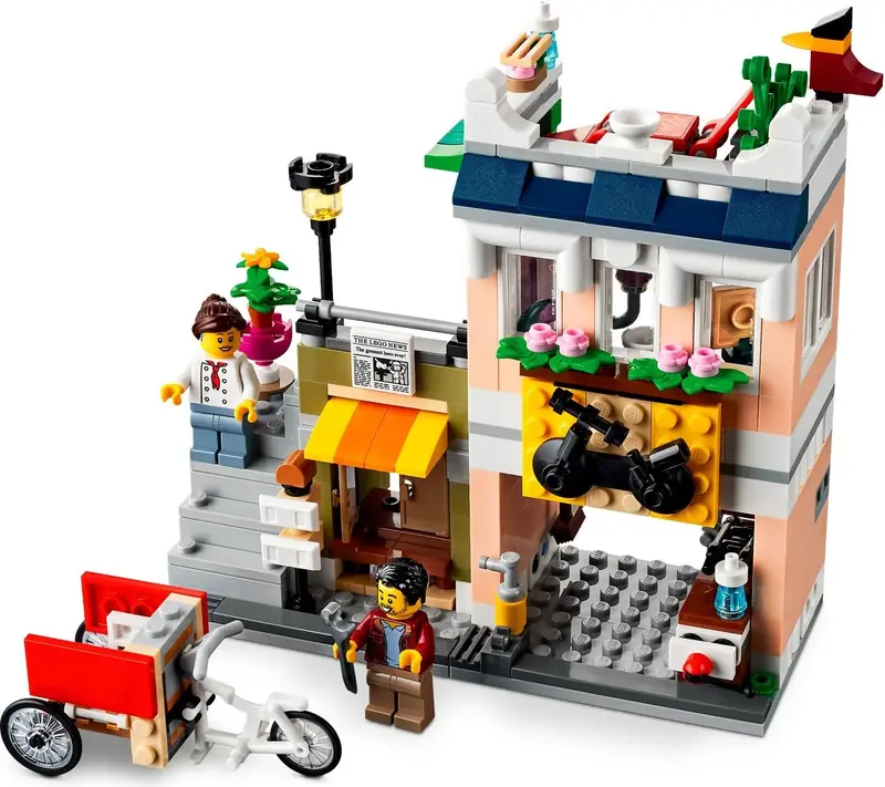LEGO 31131 Sklep z kluskami w śródmieściu zdjęcie 6