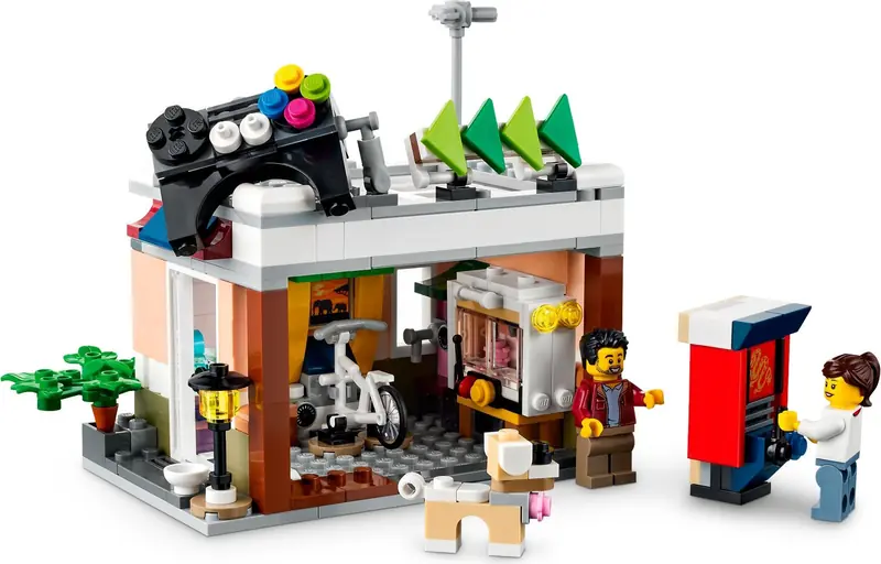 LEGO 31131 Sklep z kluskami w śródmieściu zdjęcie 8