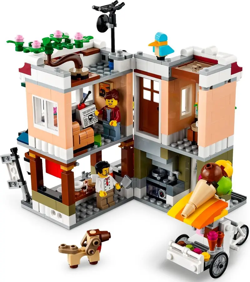 LEGO 31131 Sklep z kluskami w śródmieściu zdjęcie 9