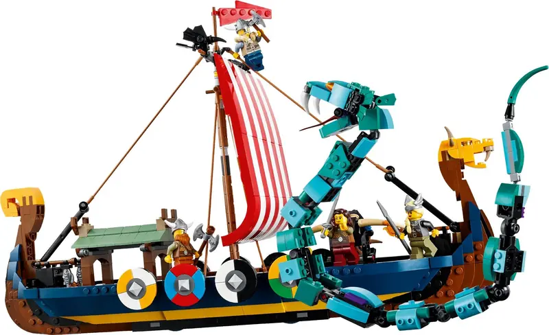 LEGO 31132 Statek wikingów i wąż z Midgardu zdjęcie 3