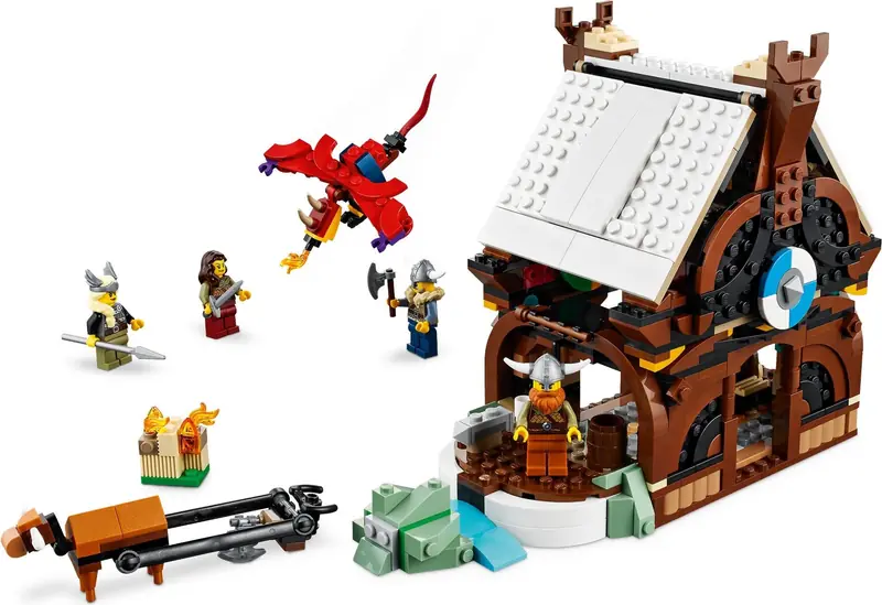 LEGO 31132 Statek wikingów i wąż z Midgardu zdjęcie 5