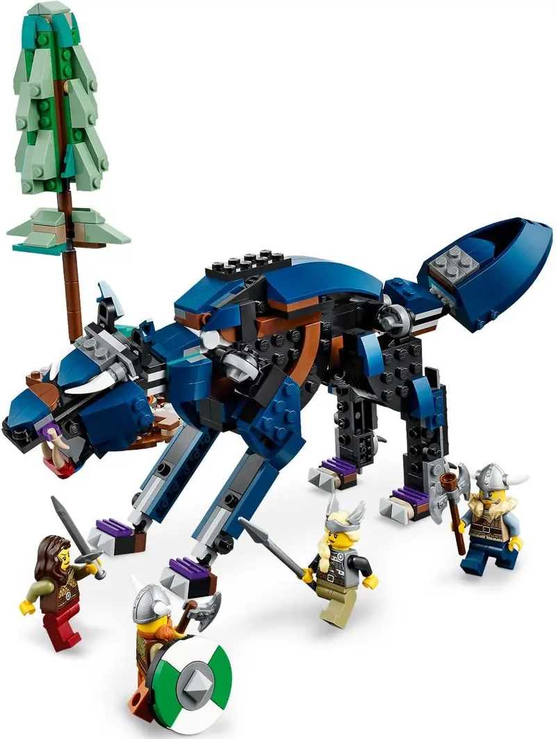 LEGO 31132 Statek wikingów i wąż z Midgardu zdjęcie 6