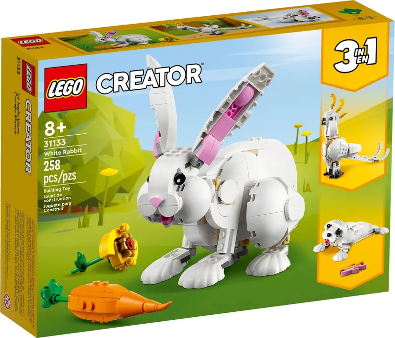 LEGO 31133 Biały królik zdjęcie 2