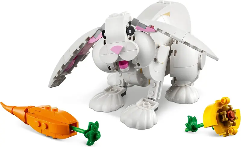 LEGO 31133 Biały królik zdjęcie 6