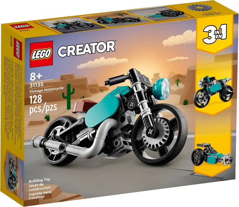 LEGO 31135 Motocykl vintage zdjęcie 2
