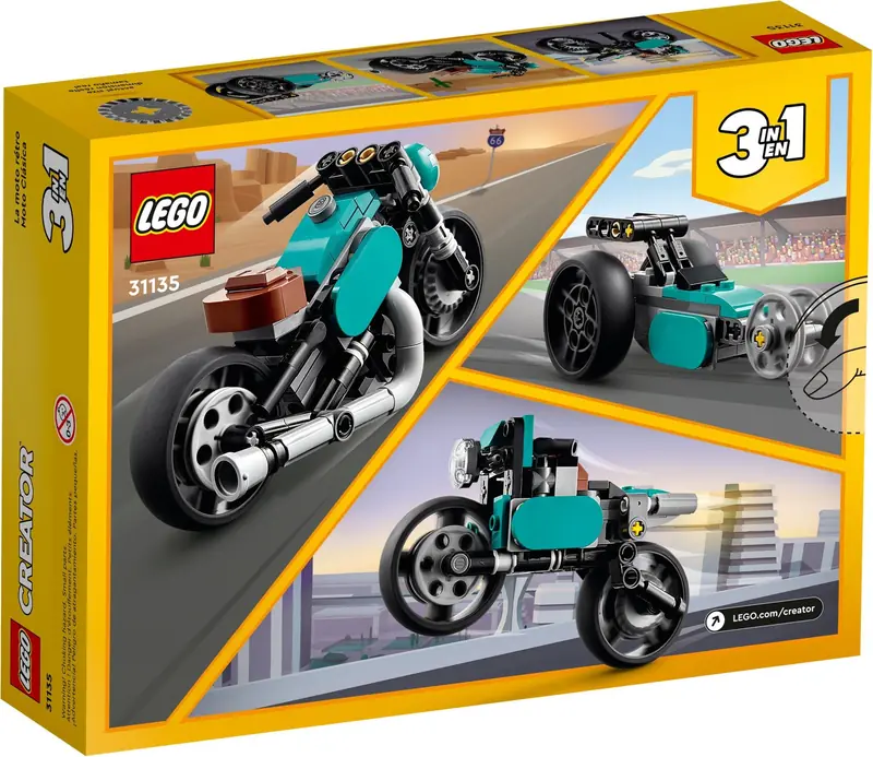 LEGO 31135 Motocykl vintage zdjęcie 5