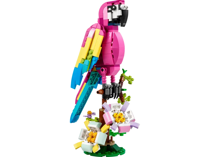 LEGO 31144 Egzotyczna różowa papuga