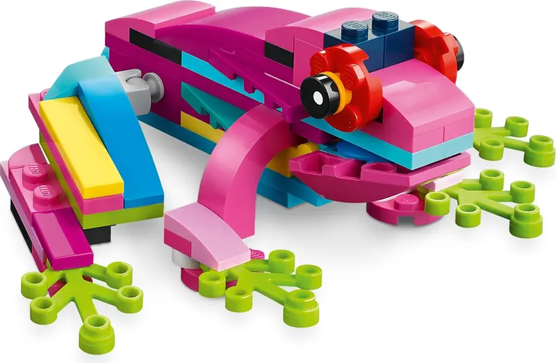 LEGO 31144 Egzotyczna różowa papuga zdjęcie 7