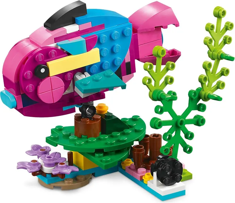LEGO 31144 Egzotyczna różowa papuga zdjęcie 3