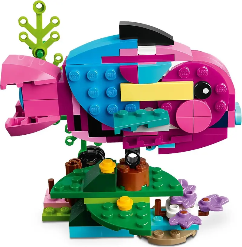 LEGO 31144 Egzotyczna różowa papuga zdjęcie 4