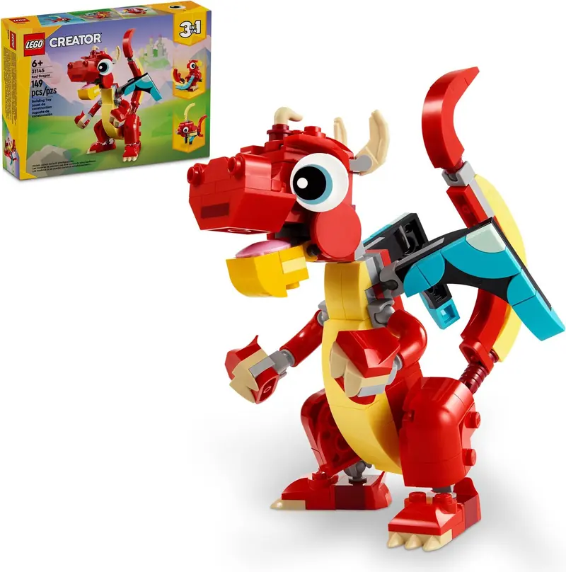 LEGO 31145 Czerwony smok zdjęcie 2