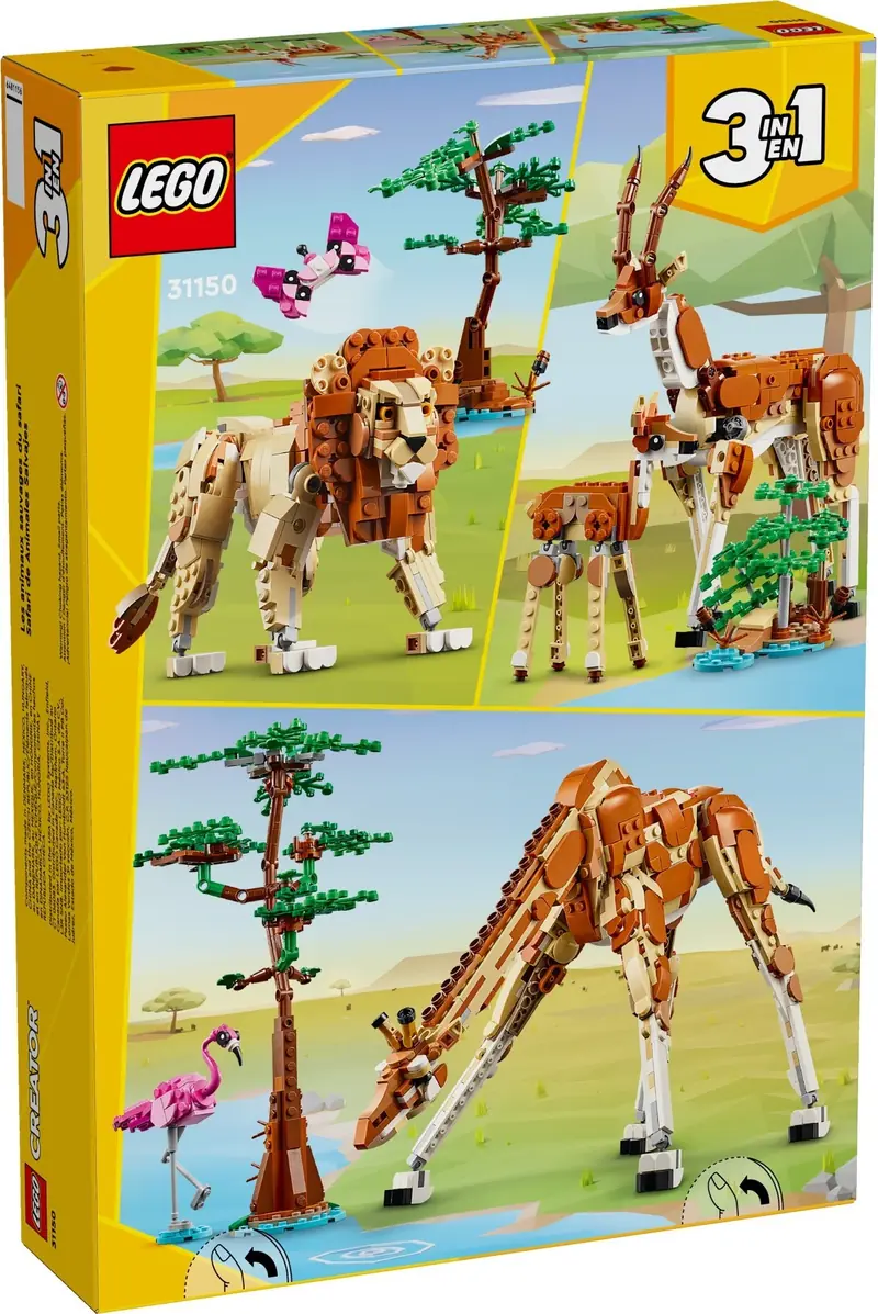 LEGO 31150 Dzikie zwierzęta z safari zdjęcie 5