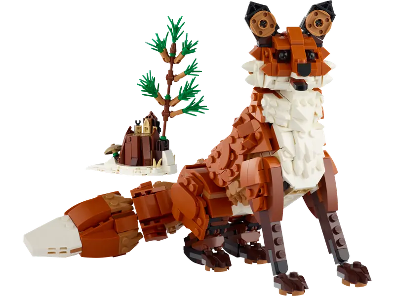 LEGO 31154 Leśne zwierzęta: Czerwony lis