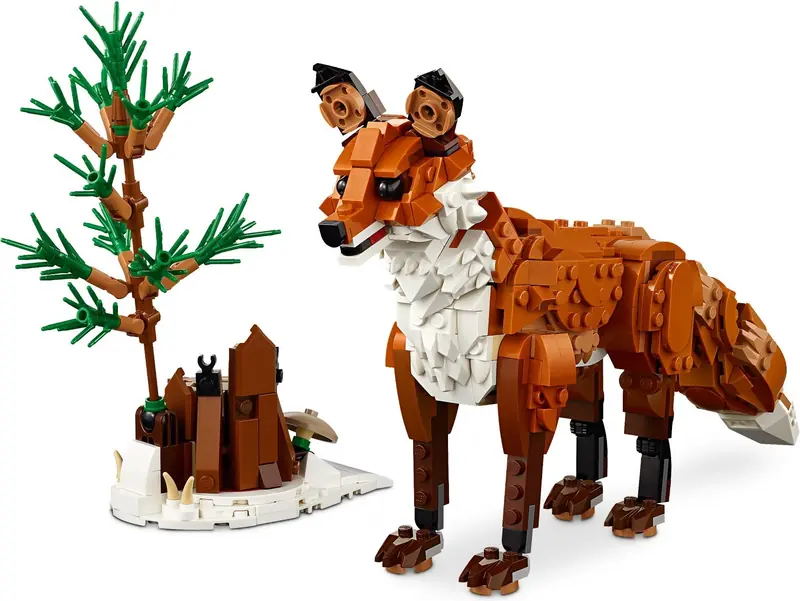 LEGO 31154 Leśne zwierzęta: Czerwony lis zdjęcie 3