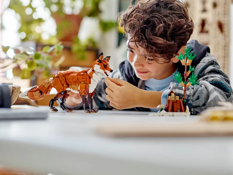 LEGO 31154 Leśne zwierzęta: Czerwony lis zdjęcie 11