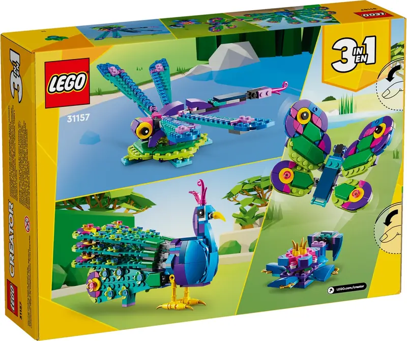 LEGO 31157 Egzotyczny paw zdjęcie 8