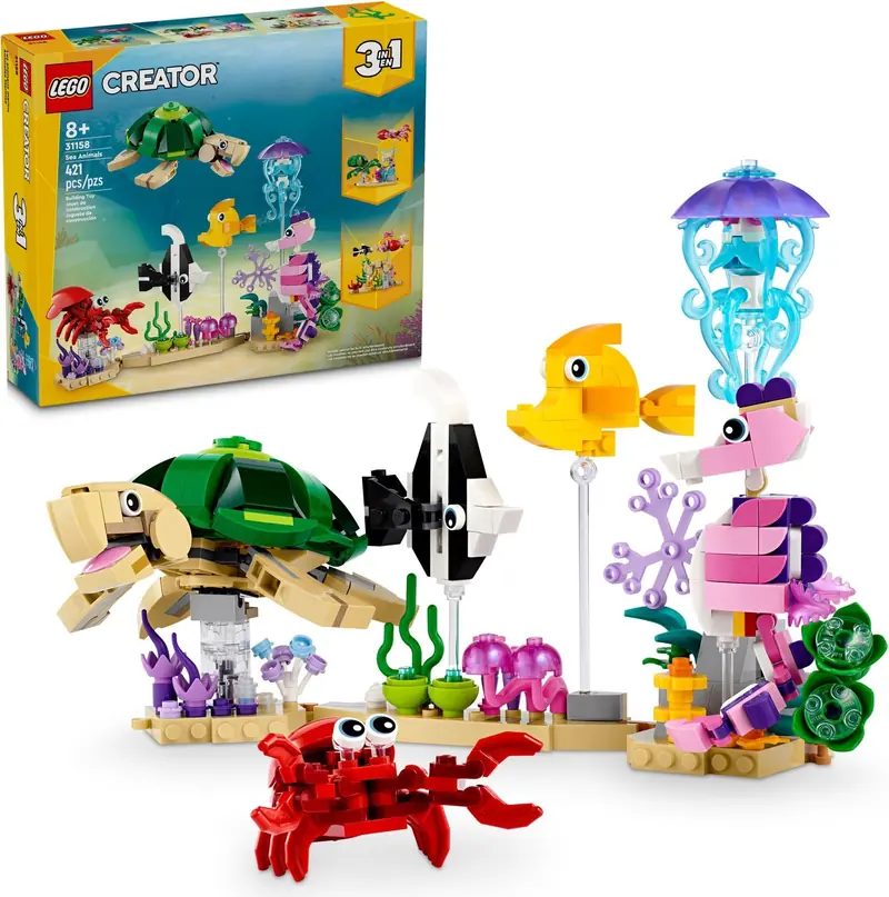 LEGO 31158 Zwierzęta morskie zdjęcie 2