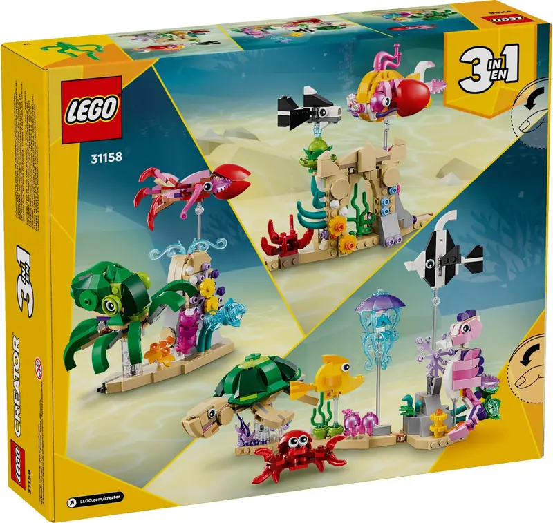 LEGO 31158 Zwierzęta morskie zdjęcie 3
