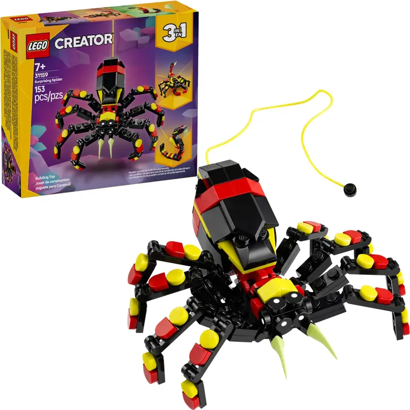 LEGO 31159 Dzikie zwierzęta: niezwykły pająk zdjęcie 3